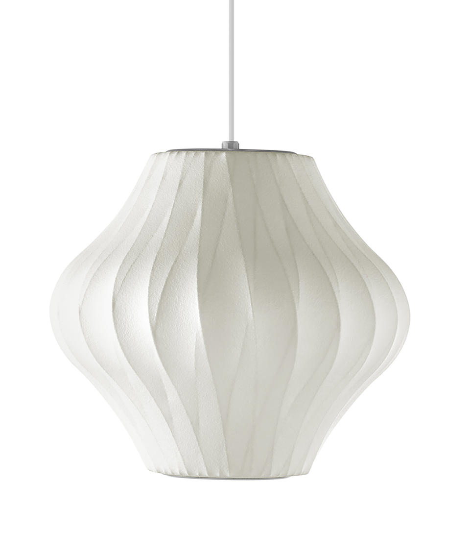 Nelson Pear Crisscross Bubble Pendant