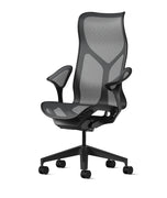 Cosm Graphite/Graphite High Back Office Chair*Leaf