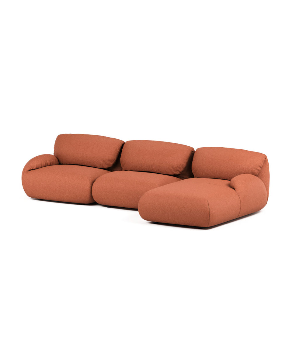 Luva Modular 3 Seater Chaise Left 