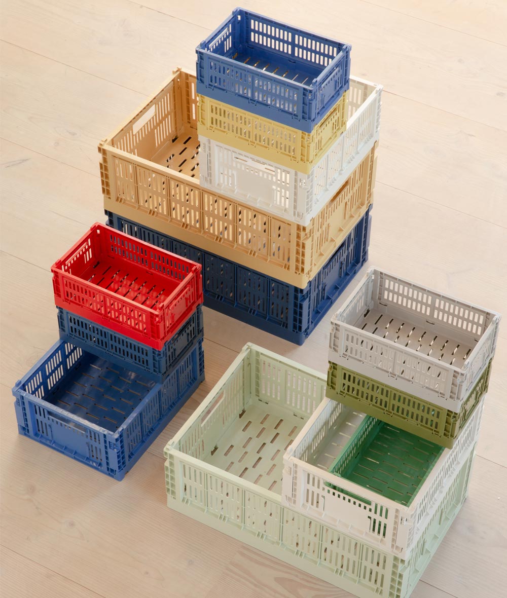 HAY Small Recycled Colour Crate Herman Miller