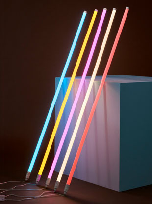 The full range of HAY's neon RGB LED Tubes