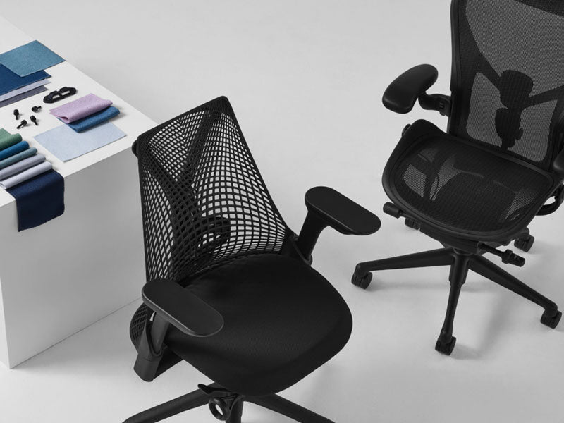 Shop Aeron and Sayl: featuring ocean-bound plastic.