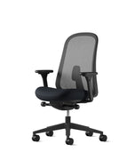 Lino Graphite/Spinoza Office Chair