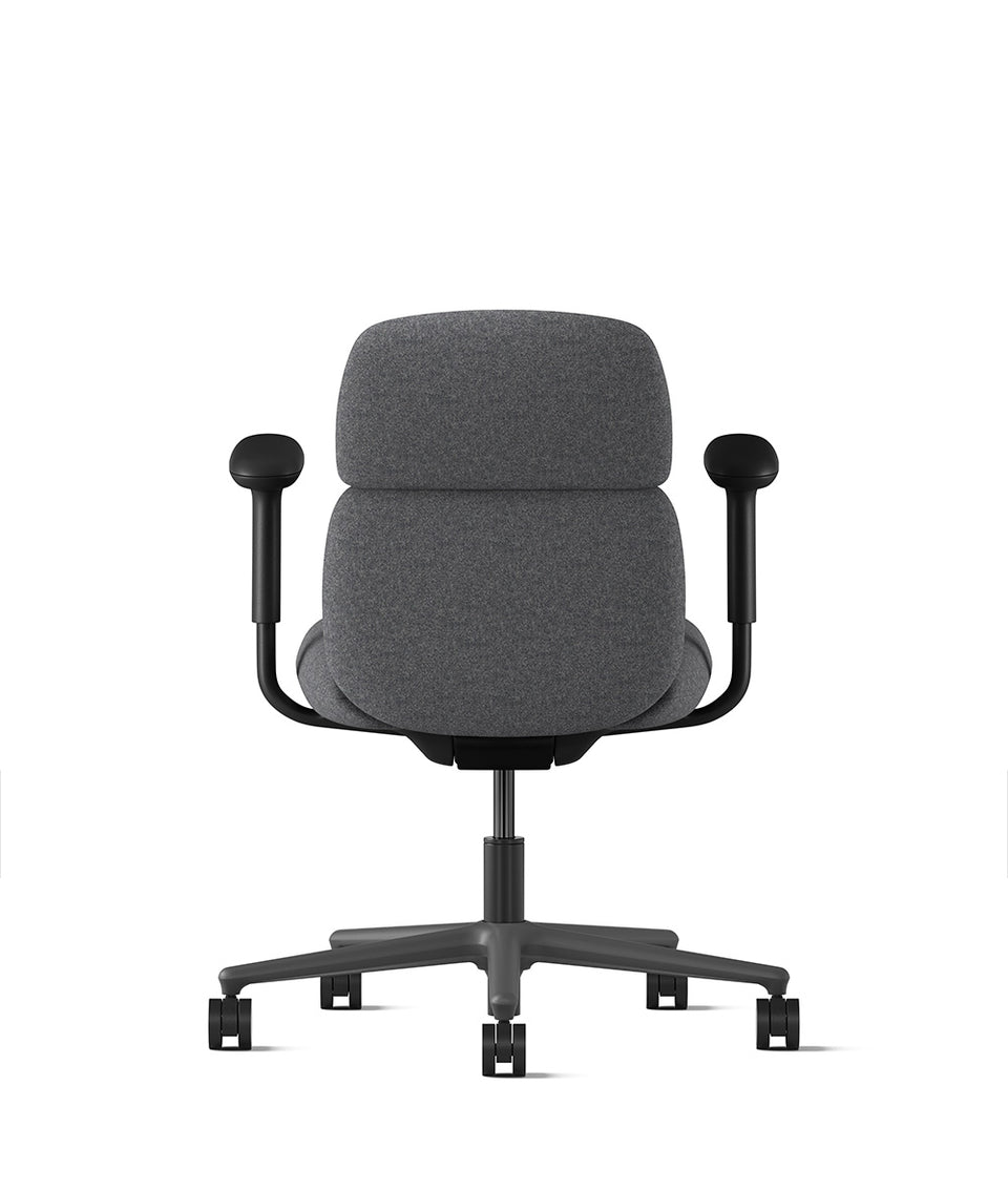 Asari Scoria/Graphite Mid Back Chair