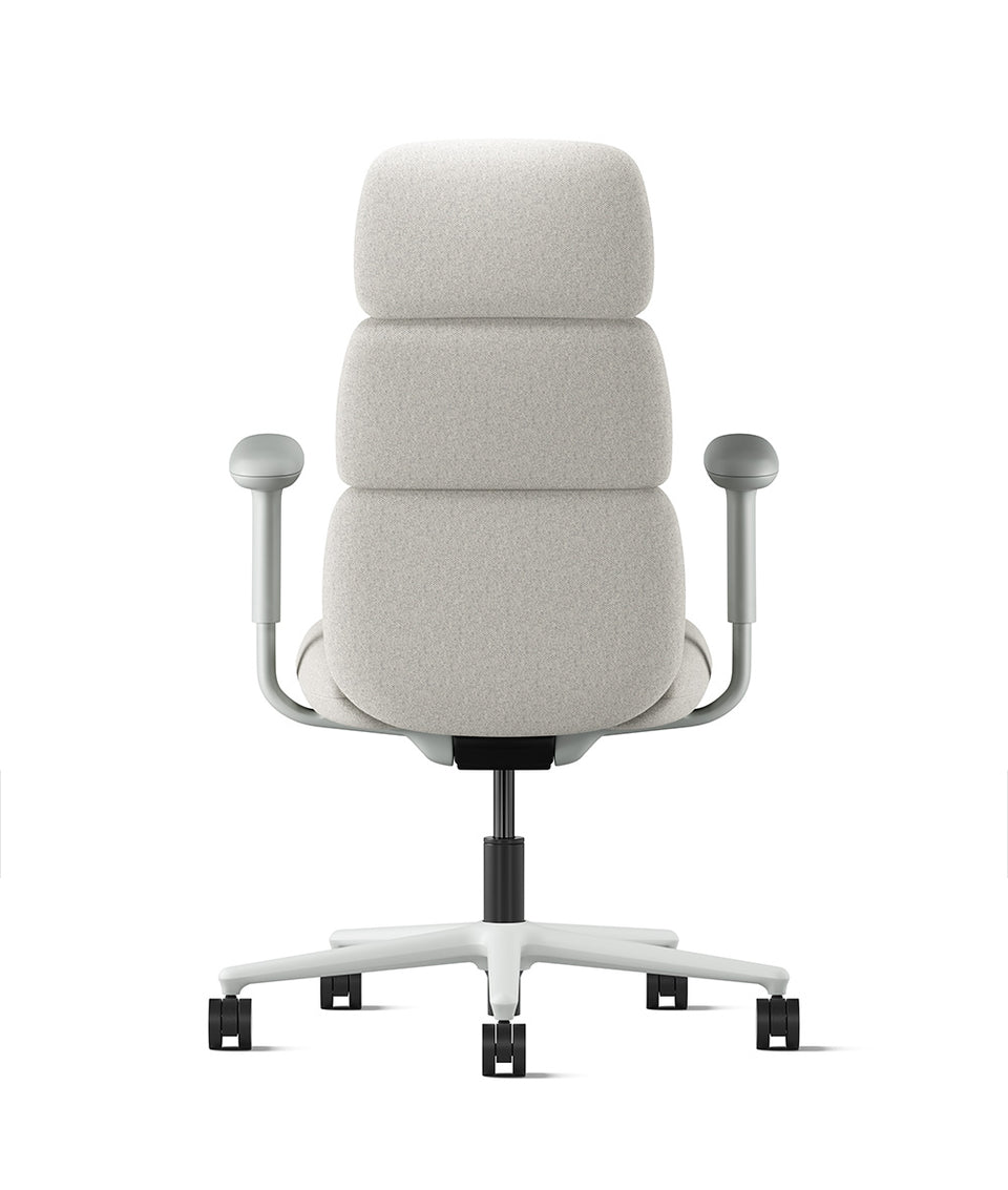 Asari Blanched/Alpine High Back Chair