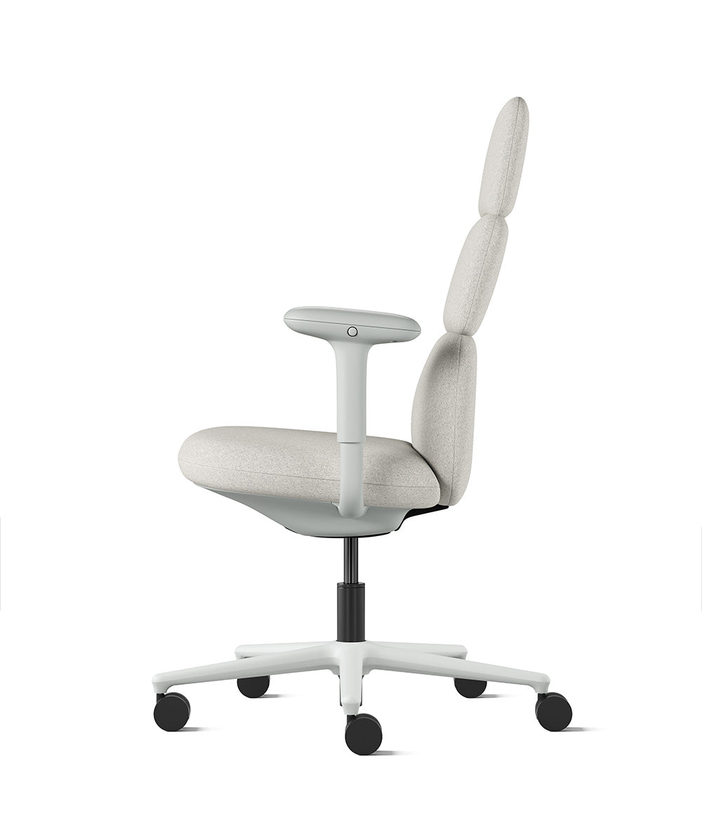 Asari Blanched/Alpine High Back Chair
