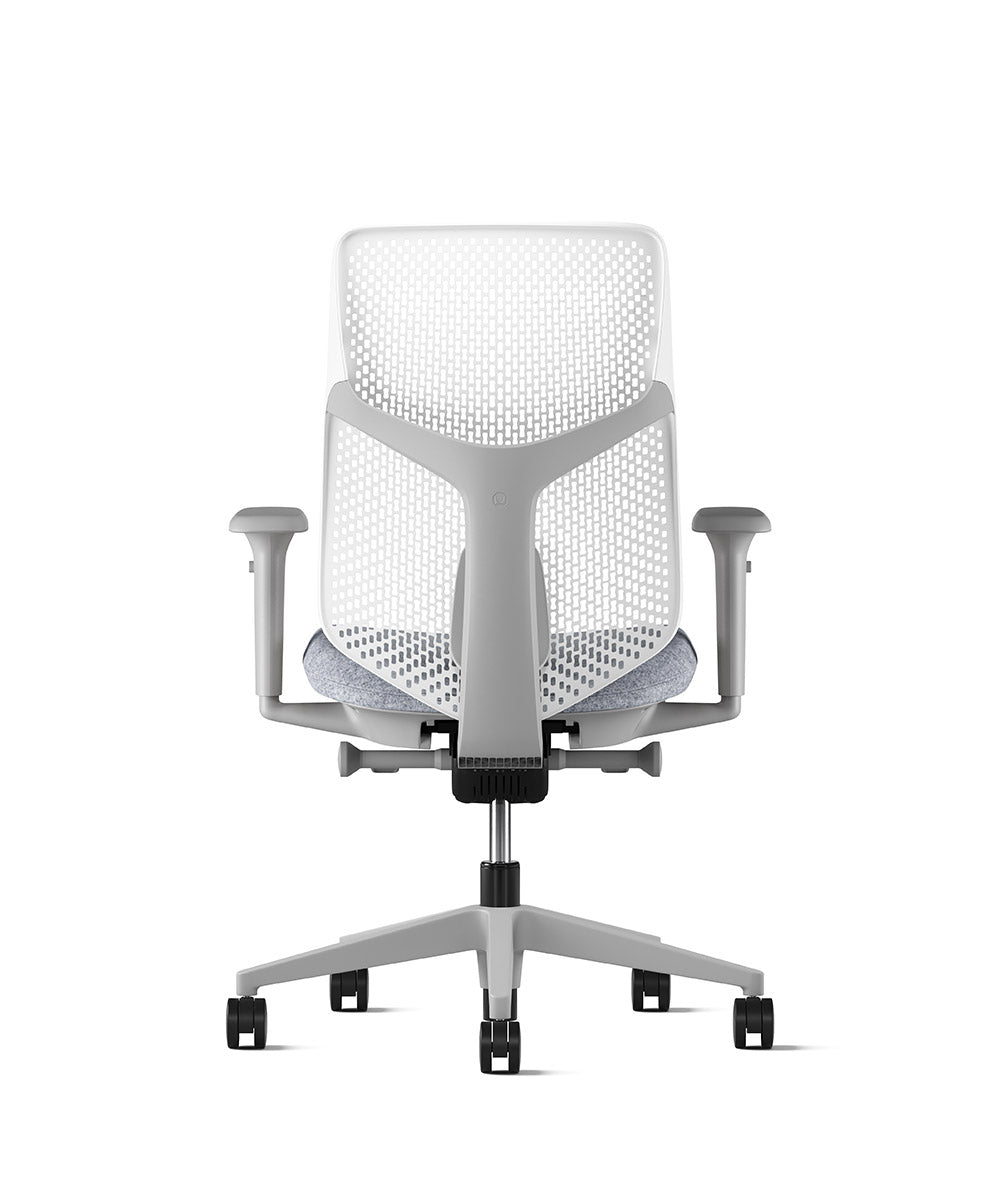 Verus Studio White/Silverdale Triflex Office Chair