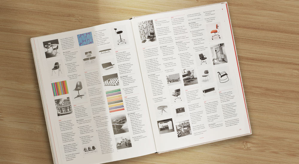Herman Miller - A Way of Living hardback coffee table book, published by Phadon Press Ltd.