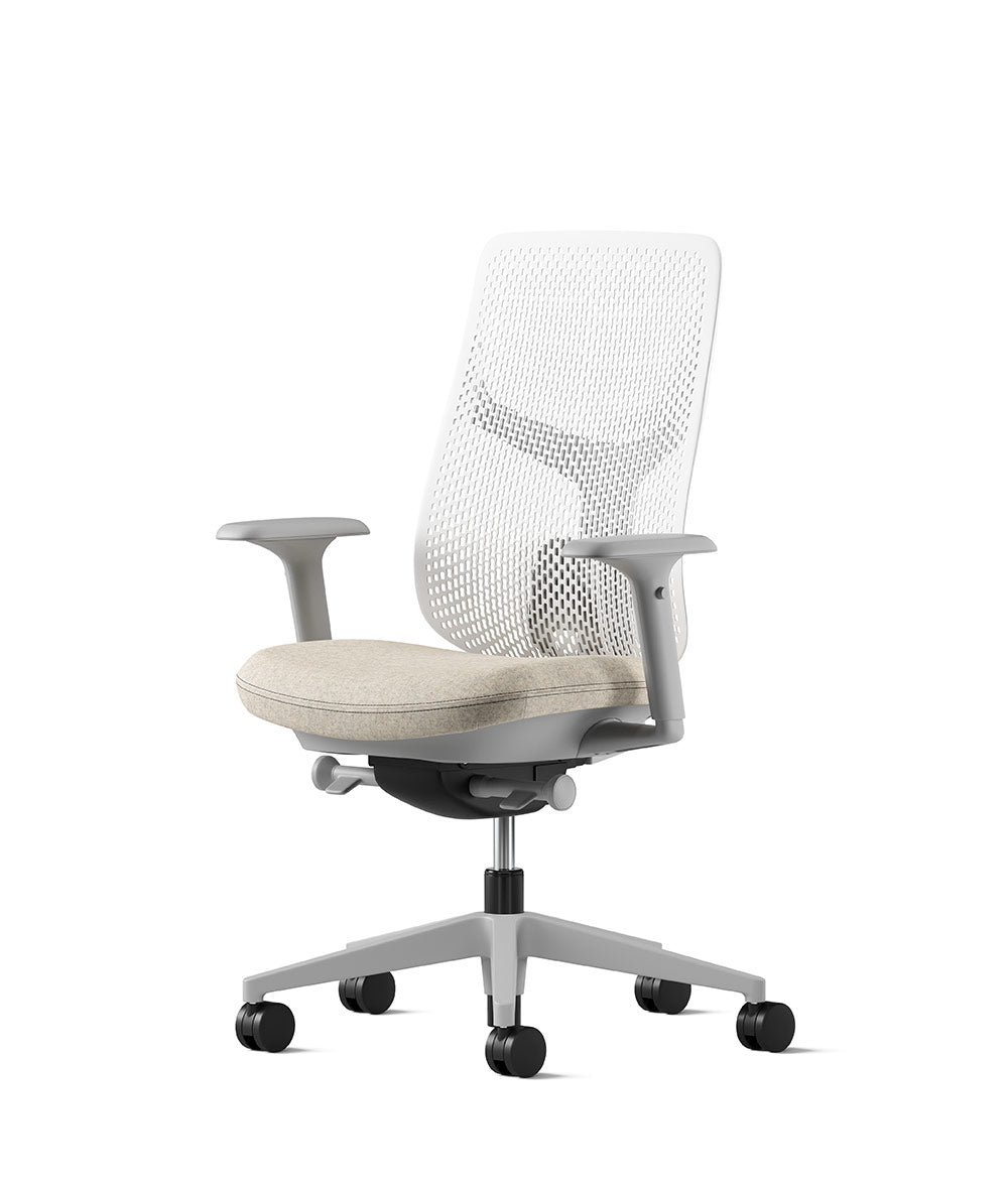 Verus Studio White/Dartmouth Triflex Office Chair