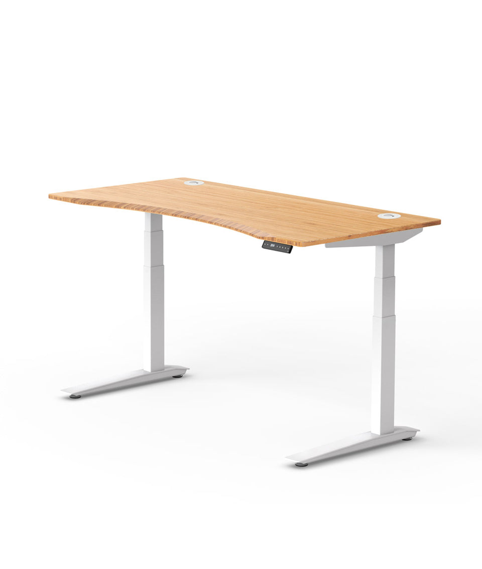 Fully Jarvis Contour Bamboo Standing Desk