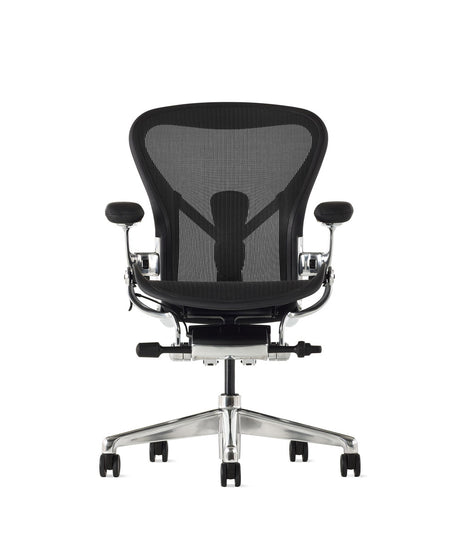 Aeron Onyx/Polished Office Chair