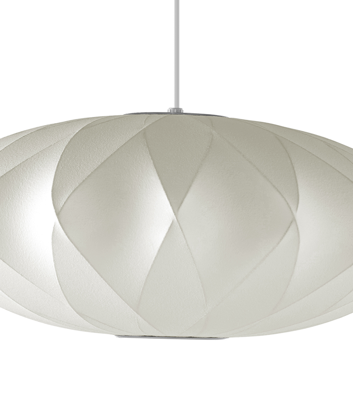 Nelson Saucer Crisscross Bubble Pendant
