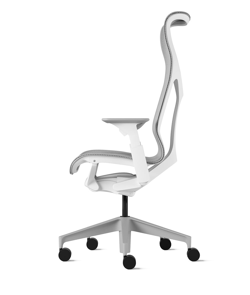 High back white office chair best sale