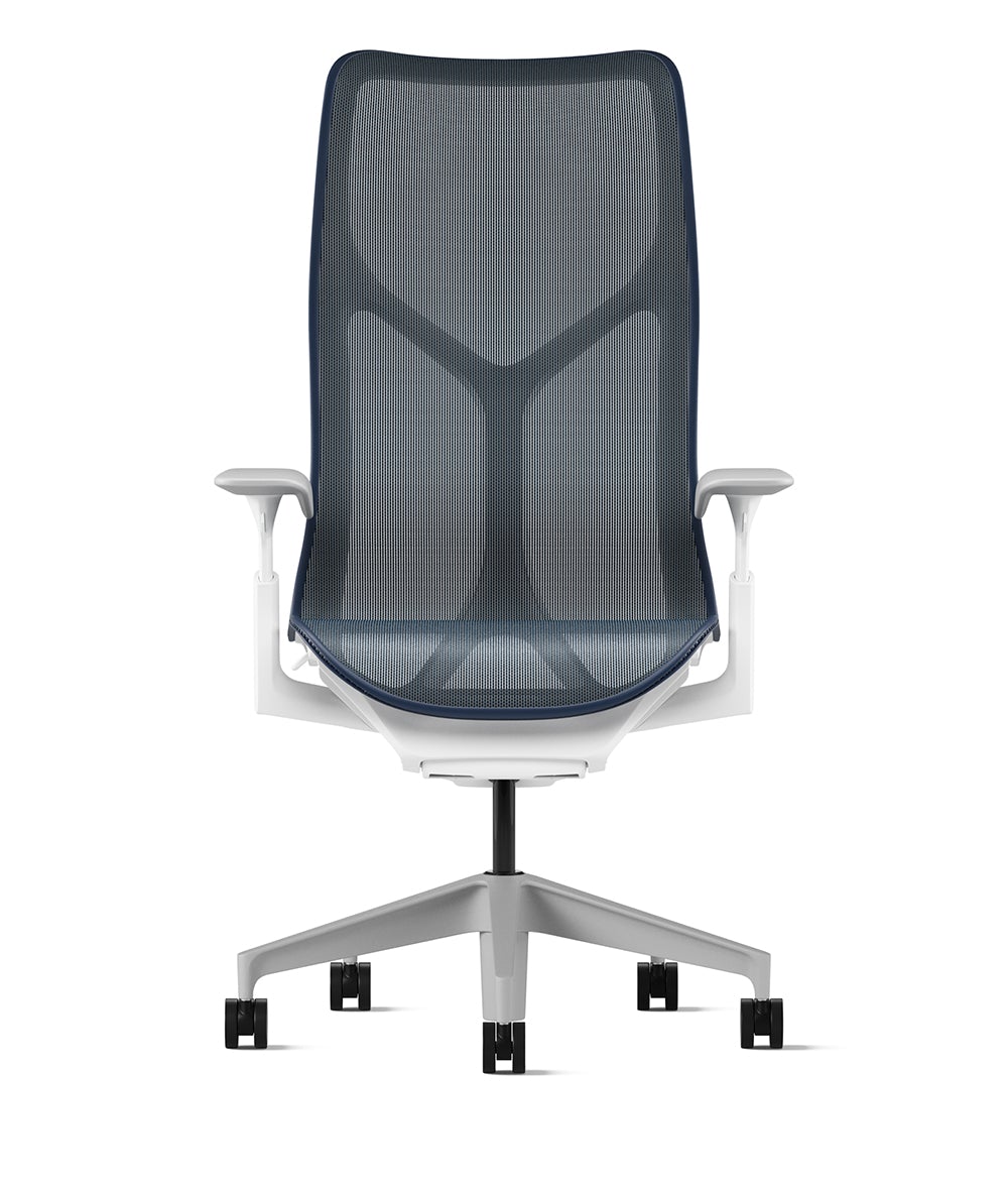 Cosm High Back White Nightfall Office Chair Herman Miller