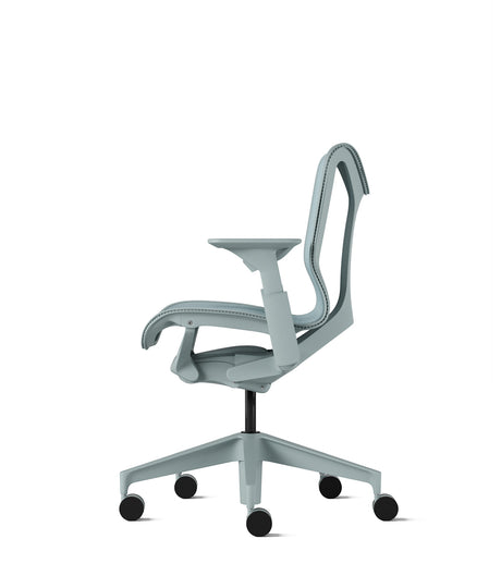 Herman Miller Cosm Chair, Canyon, Low Back, Fixed Arms